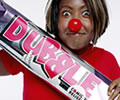 Angellica Bell shows off the Dubble bar